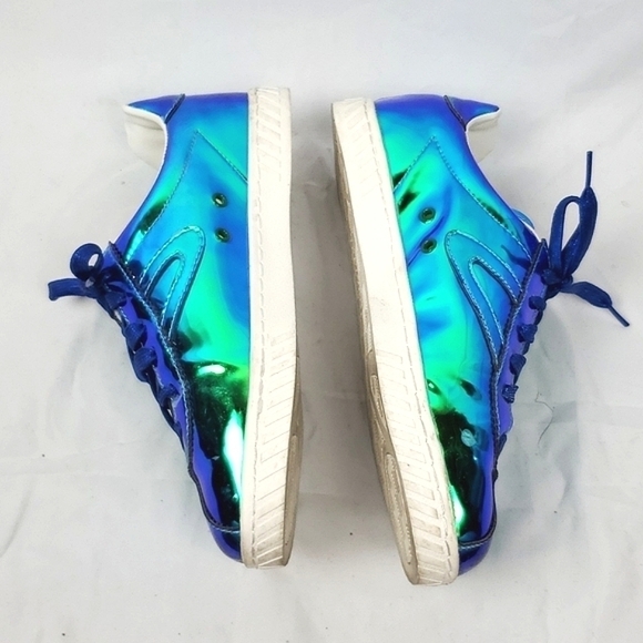 Tretorn Camden 5 Aqua Iridescent Sneaker - Picture 3 of 8